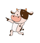 Busy Day of a Lovely Dairy Cow（個別スタンプ：28）