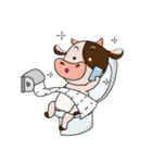 Busy Day of a Lovely Dairy Cow（個別スタンプ：29）