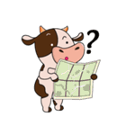 Busy Day of a Lovely Dairy Cow（個別スタンプ：34）