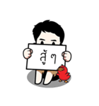 Red devil fan（個別スタンプ：21）