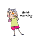 Stylish Old Woman（個別スタンプ：3）