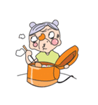 Stylish Old Woman（個別スタンプ：14）