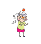 Stylish Old Woman（個別スタンプ：17）