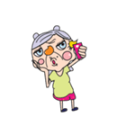 Stylish Old Woman（個別スタンプ：21）