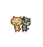 Mink ＆ Milk Neko（個別スタンプ：3）