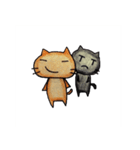 Mink ＆ Milk Neko（個別スタンプ：26）