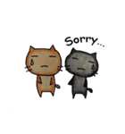 Mink ＆ Milk Neko（個別スタンプ：33）