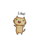 Mink ＆ Milk Neko（個別スタンプ：34）