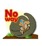 Global World is an amazing ZOO！（個別スタンプ：19）