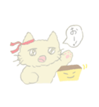 尾曲がりネコとカステラ（個別スタンプ：33）