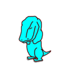 コモドドラゴンのこども（個別スタンプ：2）