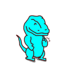 コモドドラゴンのこども（個別スタンプ：8）