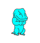 コモドドラゴンのこども（個別スタンプ：25）