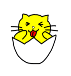 ネコたまご（個別スタンプ：8）