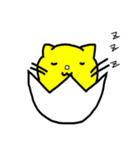 ネコたまご（個別スタンプ：9）