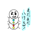 雪だるま スタンプ（個別スタンプ：1）