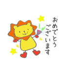 長靴らいおんくん（個別スタンプ：15）