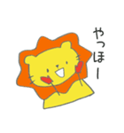 長靴らいおんくんのあいづち（個別スタンプ：3）