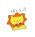 長靴らいおんくんのあいづち（個別スタンプ：8）