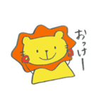 長靴らいおんくんのあいづち（個別スタンプ：9）