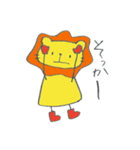 長靴らいおんくんのあいづち（個別スタンプ：17）