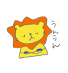 長靴らいおんくんのあいづち（個別スタンプ：19）