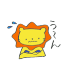 長靴らいおんくんのあいづち（個別スタンプ：20）