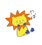 長靴らいおんくんのあいづち（個別スタンプ：27）