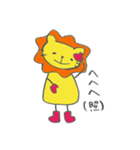 長靴らいおんくんのあいづち（個別スタンプ：28）