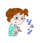 かわいこちゃんズ（個別スタンプ：10）
