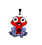 イチゴヤドクガエル（個別スタンプ：6）