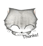 TuTu Cat English Version（個別スタンプ：1）
