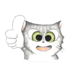 TuTu Cat English Version（個別スタンプ：9）