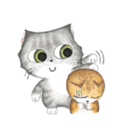 TuTu Cat English Version（個別スタンプ：17）