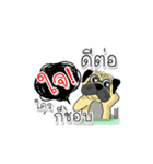 pug for you（個別スタンプ：16）