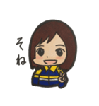 ジャージの女の子たち（個別スタンプ：10）