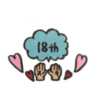 ジャージの女の子たち（個別スタンプ：24）