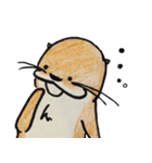 獺のじゅんのすけ（個別スタンプ：3）