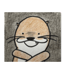 獺のじゅんのすけ（個別スタンプ：10）