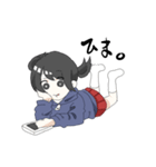 武士語系女子（）（個別スタンプ：1）