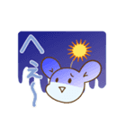 ねずみのシロ（個別スタンプ：3）