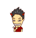 TEE : The Grass Haired Guy（個別スタンプ：1）