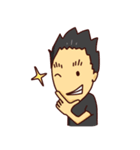 TEE : The Grass Haired Guy（個別スタンプ：9）
