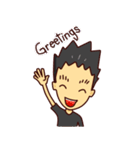 TEE : The Grass Haired Guy（個別スタンプ：10）