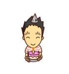 TEE : The Grass Haired Guy（個別スタンプ：18）