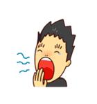 TEE : The Grass Haired Guy（個別スタンプ：22）
