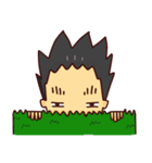 TEE : The Grass Haired Guy（個別スタンプ：24）