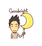 TEE : The Grass Haired Guy（個別スタンプ：27）