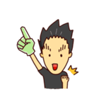 TEE : The Grass Haired Guy（個別スタンプ：31）