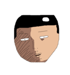 穴とヘッドの男（個別スタンプ：2）